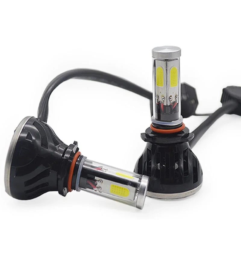 Kit Lampe de phare H4 LED 4 Directions 4000LM - مصابيح إضاءة أمامية للسيارات