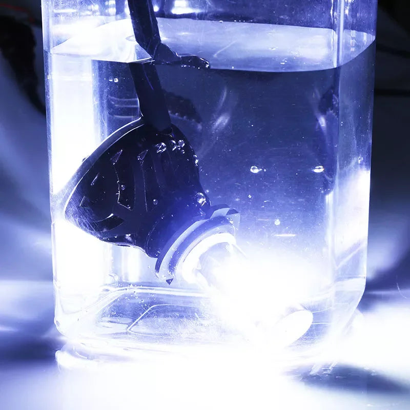 Kit Lampe de phare H4 LED 4 Directions 4000LM - مصابيح إضاءة أمامية للسيارات