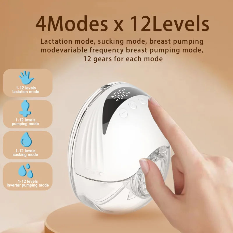 Tire Lait Electrique Mains Libres MY-375 4 Modes 12 Niveaux - جهاز إستخراج الحليب