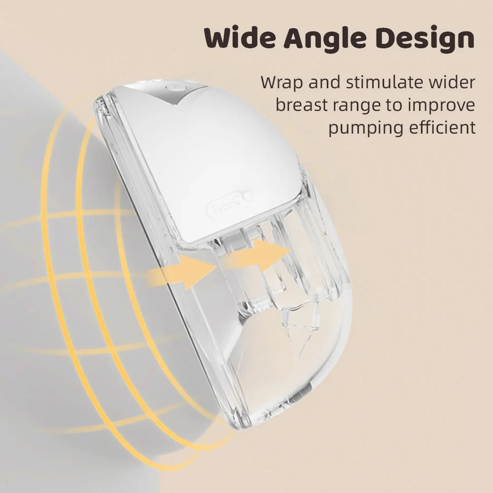 Double Tire Lait Electrique Mains Libres MY-378 4 Modes 12 Niveaux - جهاز إستخراج الحليب 2 قطع