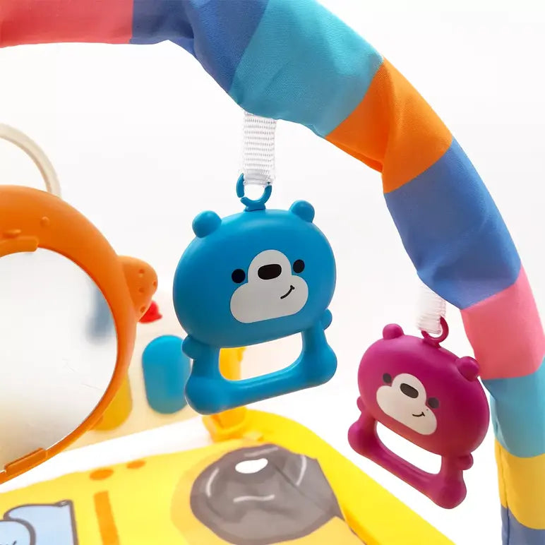 Tapis d'éveil piano Baby Explorer avec hochets suspendus - بساط بيانو للرضع