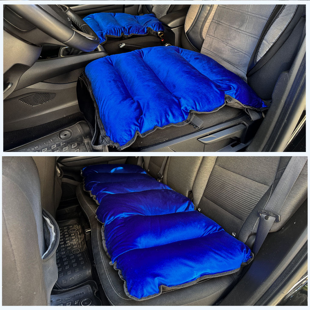 Pack Housse de Protection Siège Auto en Velours Rembourrée Confortable et Moelleux 3PCS – طقم أفرشة مقاعد السيارة جد مريحة