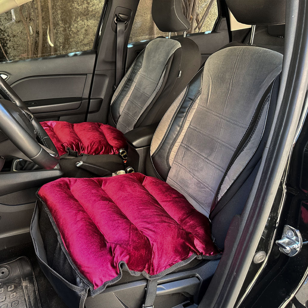 Pack Housse de Protection Siège Auto en Velours Rembourrée Confortable et Moelleux 3PCS – طقم أفرشة مقاعد السيارة جد مريحة