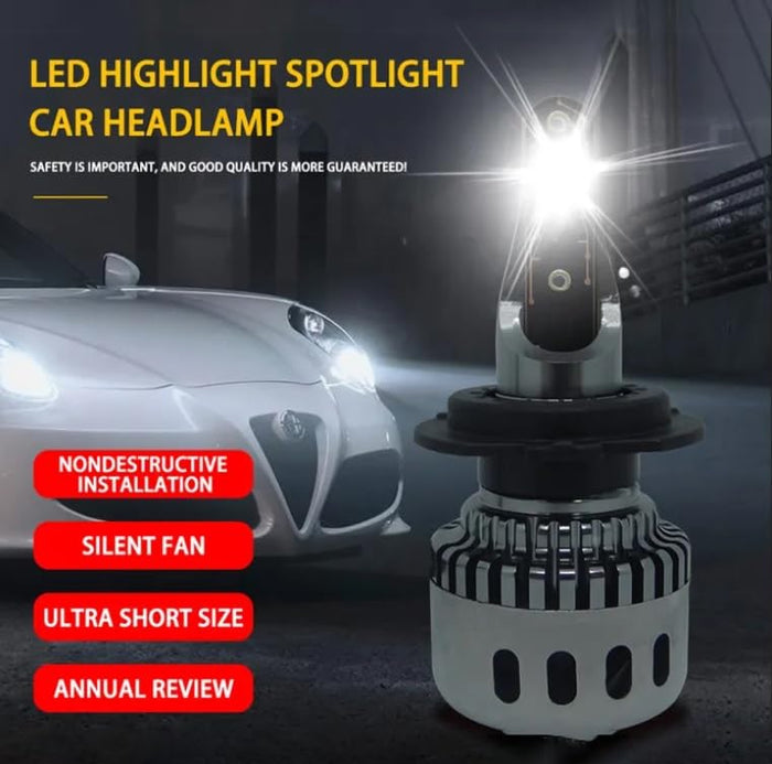Kit Lampe de phare H1 F10 Super LED 6500K - مصابيح إضاءة أمامية للسيارات