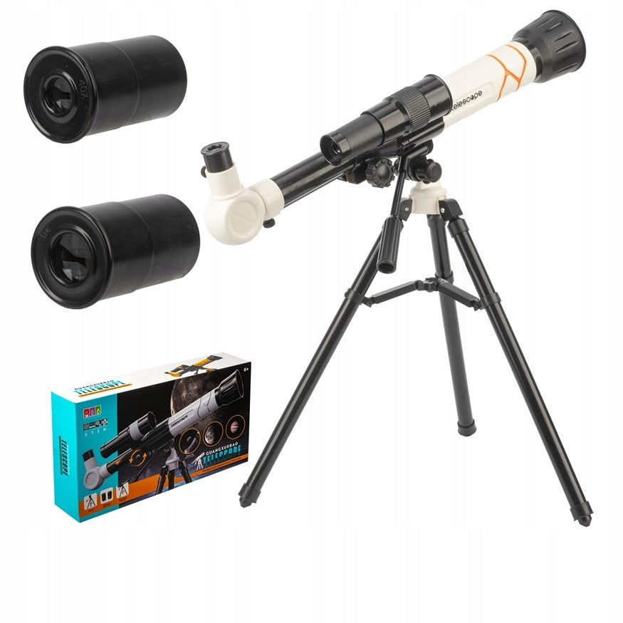 Télescope sur trépied pour enfants grossissements 20x 30x 40x - تلسكوب احترافي ثلاثي القوائم للأطفال
