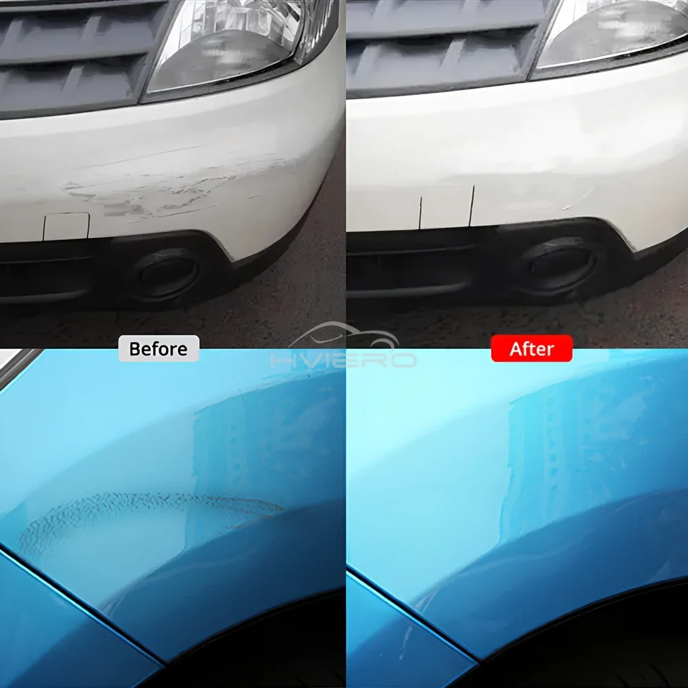 Kit de réparation des rayures pour voitures 3in1 cire de polissage + pâte à polir pour la carrosserie + nettoyant pour peinture - طقم إصلاح خدوش السيارات