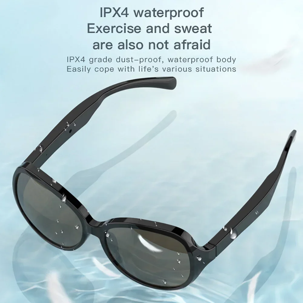 Lunettes de soleil intelligentes ecouteurs sans fil Bluetooth, appels mains libres - نظارات شمسية ذكيةو سماعات رأس لاسلكية بتقنية البلوتوث