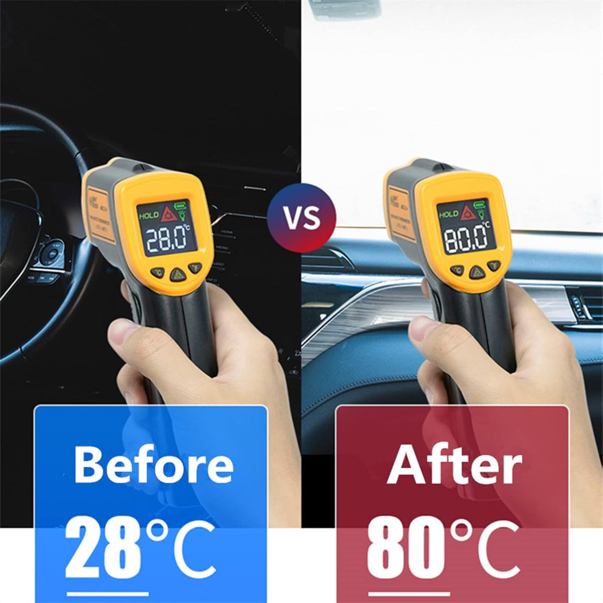 Pare-soleil de pare-brise avant et arrière de voiture protection solaire et UV - مظلة شمسية للسيارة
