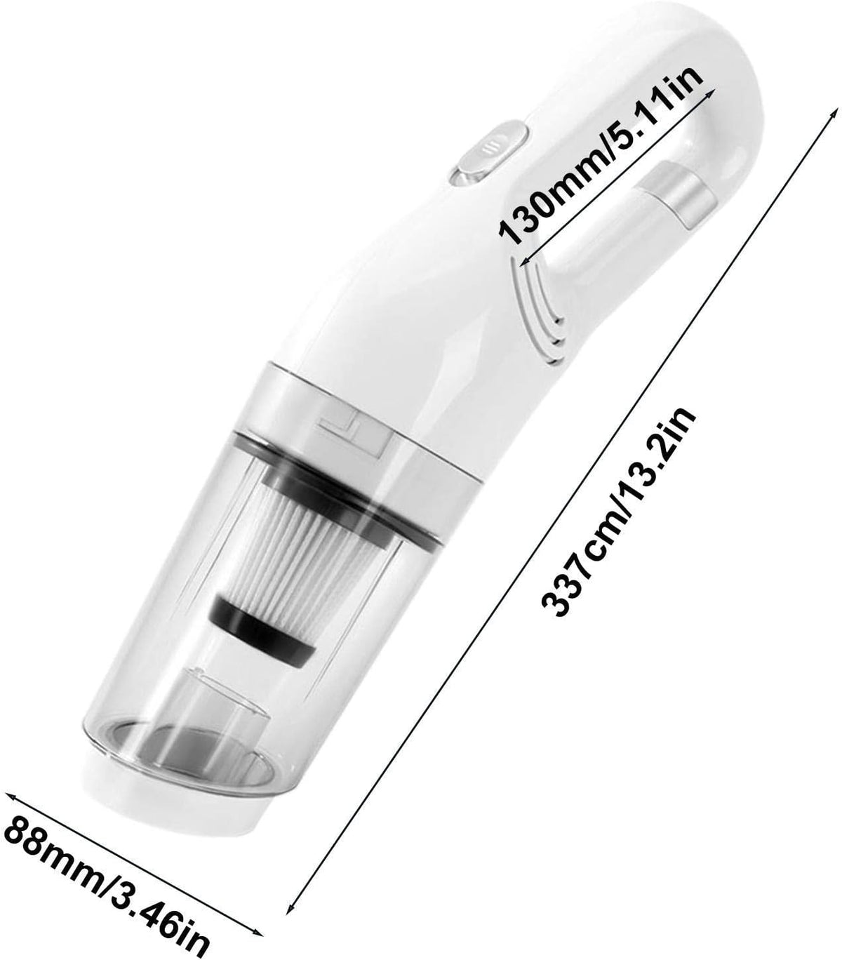 Aspirateur Portable Multifonction 6en1 JB-168 batterie 1800 mAh Filtre HEPA - مكنسة كهربائية محمولة
