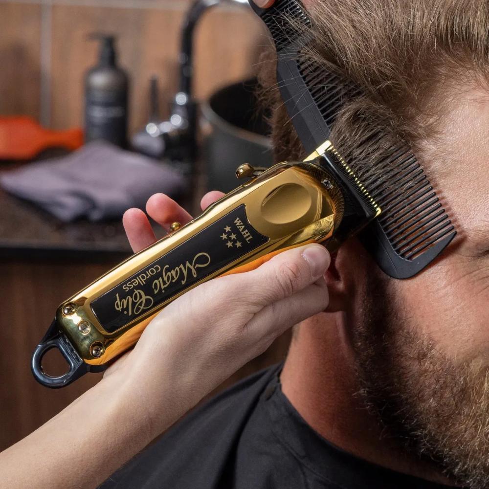 Tondeuse Wahl Magic Clip Gold Cordless Clipper - ماكينة حلاقة الشعر اللاسلكية