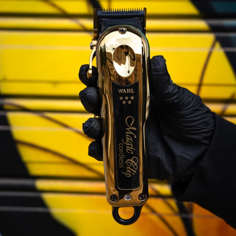 Tondeuse Wahl Magic Clip Gold Cordless Clipper - ماكينة حلاقة الشعر اللاسلكية