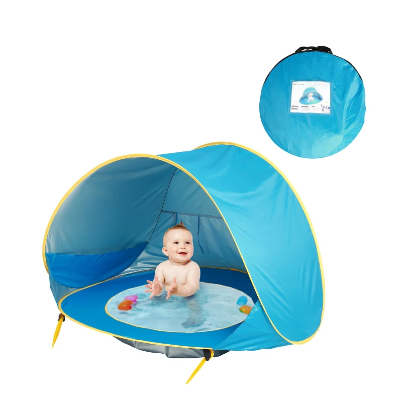 tente de plage bébé avec piscine - خيمة أطفال مع مسبح صغير للعب على الشاطئ والحديقة