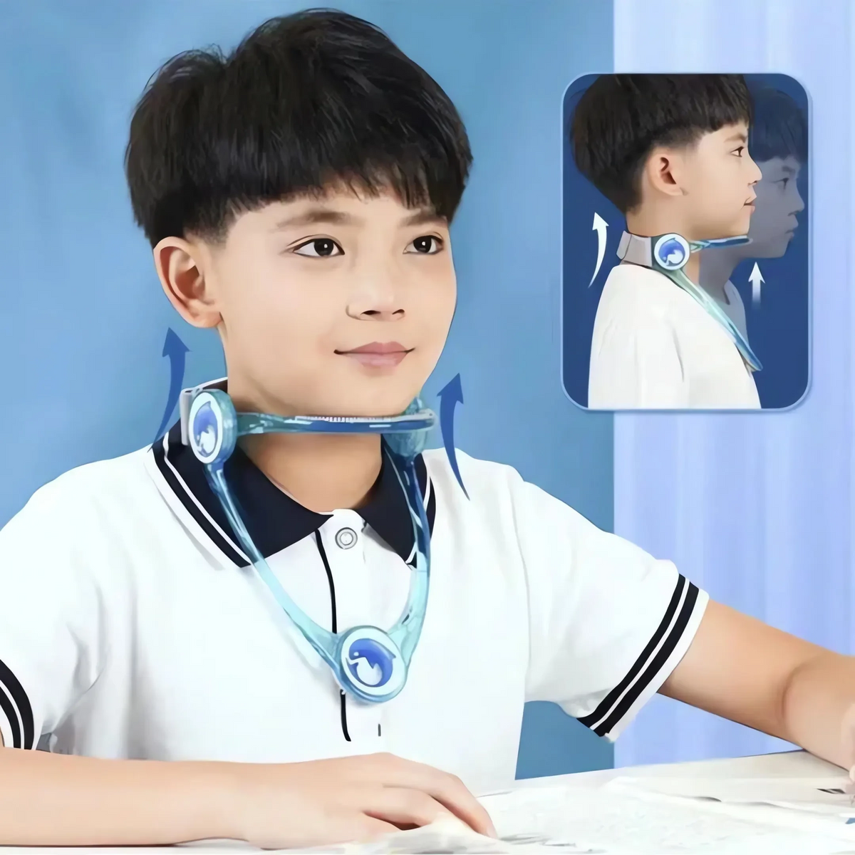 Orthèse cervicale et stabilisateur de cou ajustable pour enfants et adultes - دعامة عنق للكبار والصغار