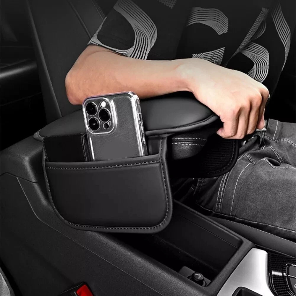 Coussin d'Accoudoir de Voiture avec Poches de Rangement - وسادة مسند ذراع السيارة المريحة مع جيوب تخزين