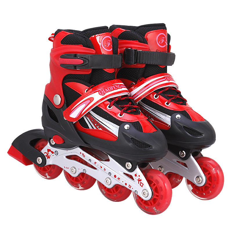 les rouleurs Alignées Confortables pour Enfants avec des roues RGB pointure de 35-38 / 38-42 / 30-32