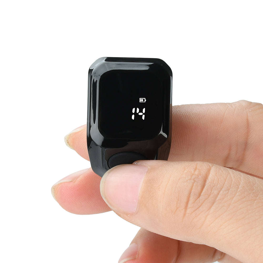 Anneau de Zikr Intelligent avec Bluetooth Ecran OLED - خاتم التسبيح الذكي يعمل مع تطبيق بلوتوث