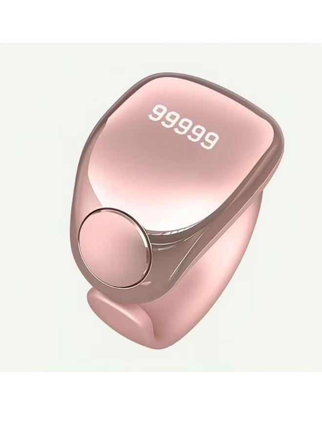 Anneau de Zikr Étanche avec Écran OLED iTasbih Faith+ Gold - خاتم التسبيح الذكي المقاوم للماء بـ5 مقاسات