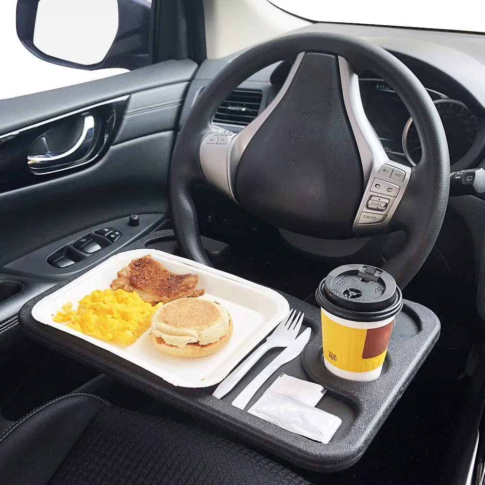 Plateau de Volant de Voiture Polyvalent Double Face - طاولة عجلة القيادة المحمولة للسيارة