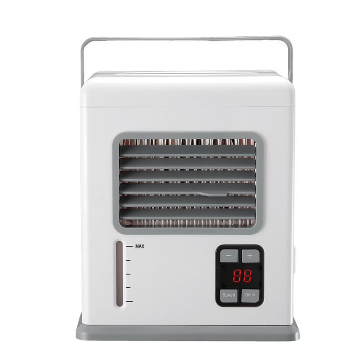 Refroidisseur d'Air Évaporatif Portable USB/AC Blu Breeze - مبرد هواء محمول مع نظام طاقة مزدوج