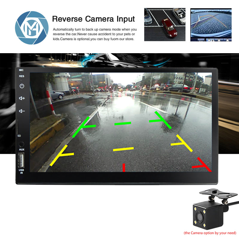 Autoradio MP5 G-555 avec CarPlay et Android Auto - مشغل راديو وسائط السيارة
