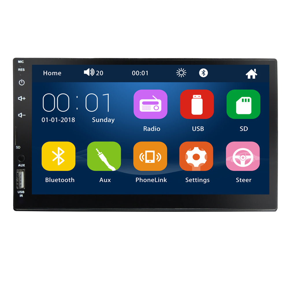 Autoradio MP5 G-555 avec CarPlay et Android Auto - مشغل راديو وسائط السيارة