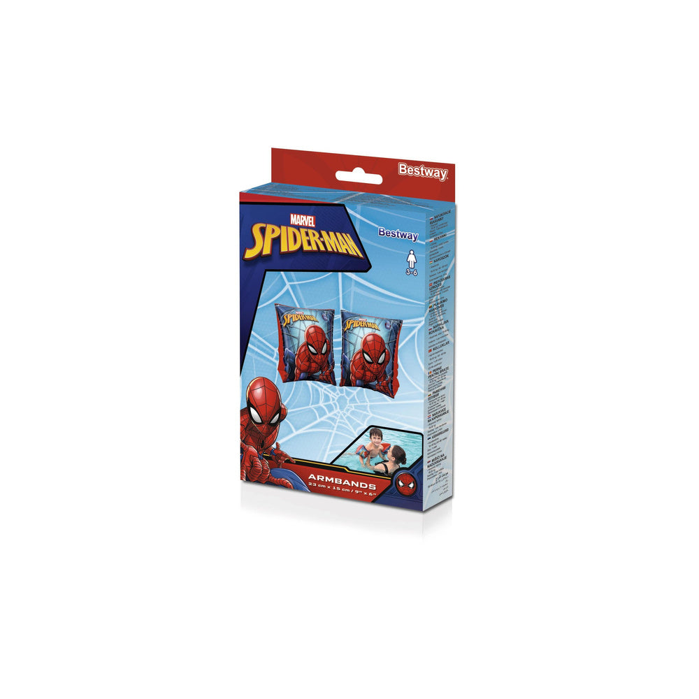 Brassards de Natation Gonflables Bestway Spider-Man 98001 pour Enfants - أكمام السباحة للأطفال سبايدرمان