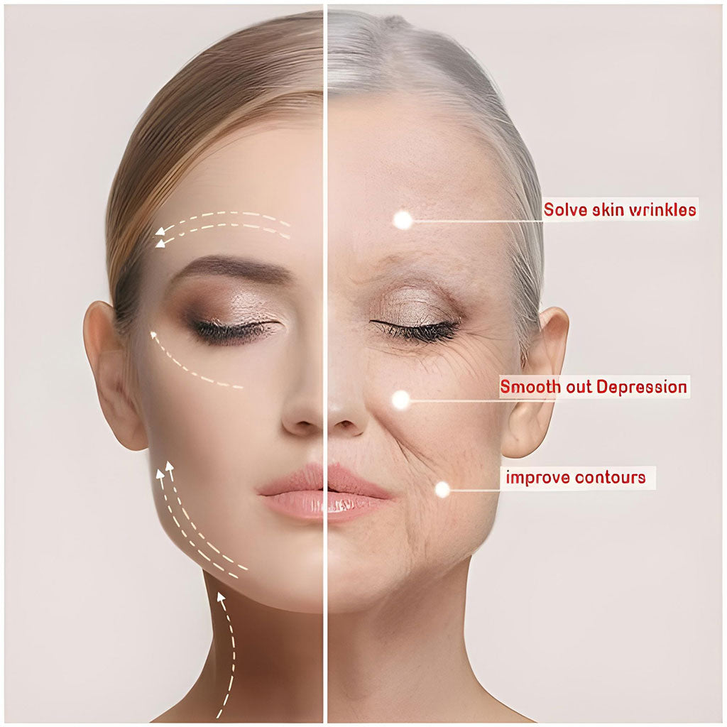 Bandes de Lifting Facial Invisibles pour un Visage en V Impéccable - أشرطة شد وإخفاء عيوب الوجه والرقبة الفورية