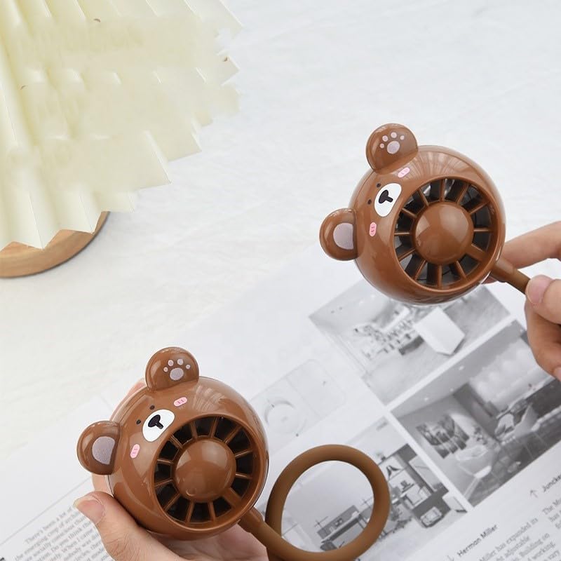 Mini Ventilateur de Bureau Orientable USB - Compact et Ultra-Silencieux - مروحة العنق المصغرة والمرنة للتبريد الصامت