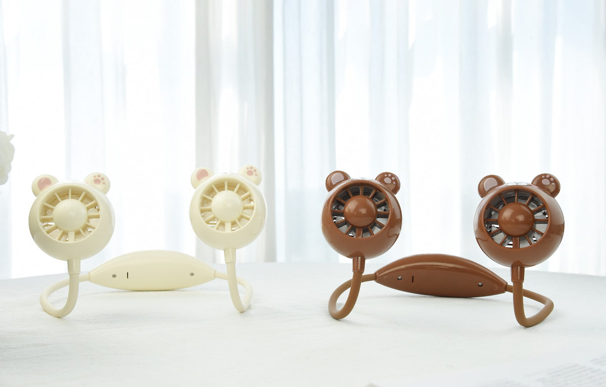 Mini Ventilateur de Bureau Orientable USB - Compact et Ultra-Silencieux - مروحة العنق المصغرة والمرنة للتبريد الصامت