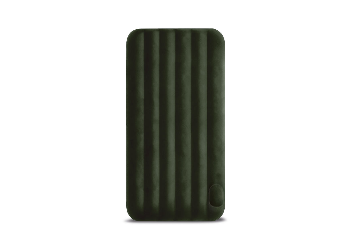 Matelas GonflableTechnologie Fiber-Tech avec Pompe à Pied Intégrée Intex 64761 - فرشة إنتكس الهوائية الكلاسيكية الفردية بمضخة قدم مدمجة