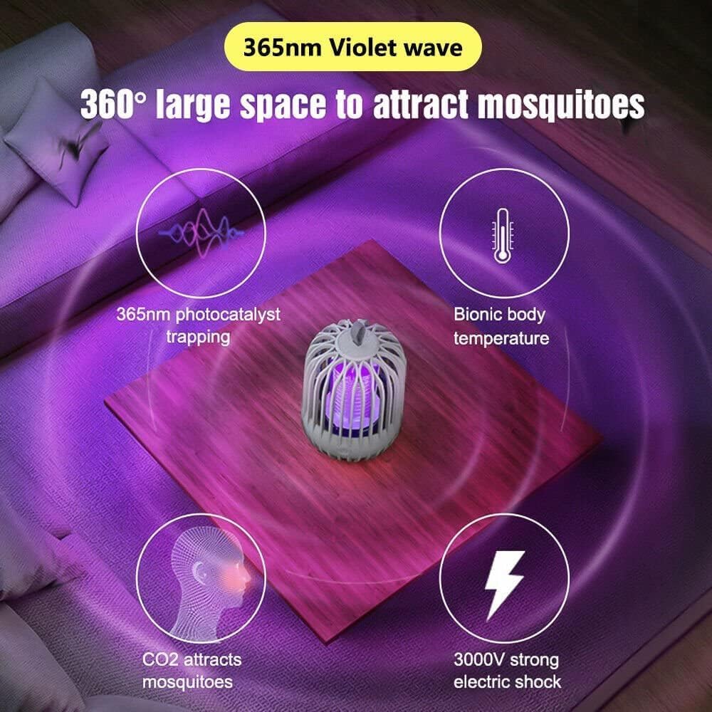 Appareille de Moustiques et Insectes Électrique Puissante et Portable Sans Produits Chimiques - صاعق وقاتل البعوض والحشرات