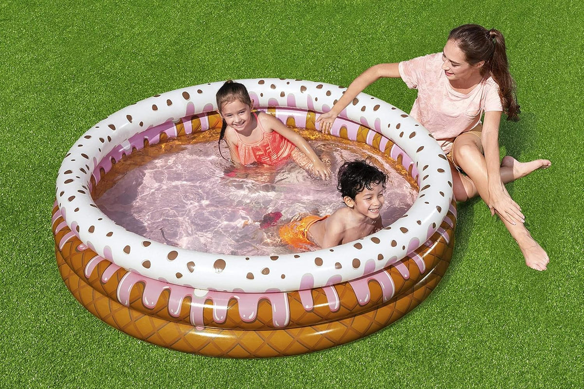 Piscine Gonflable pour Enfants Bestway 51144 Thème Crème Glacée - مسبح للأطفال بطابع الآيس كريم