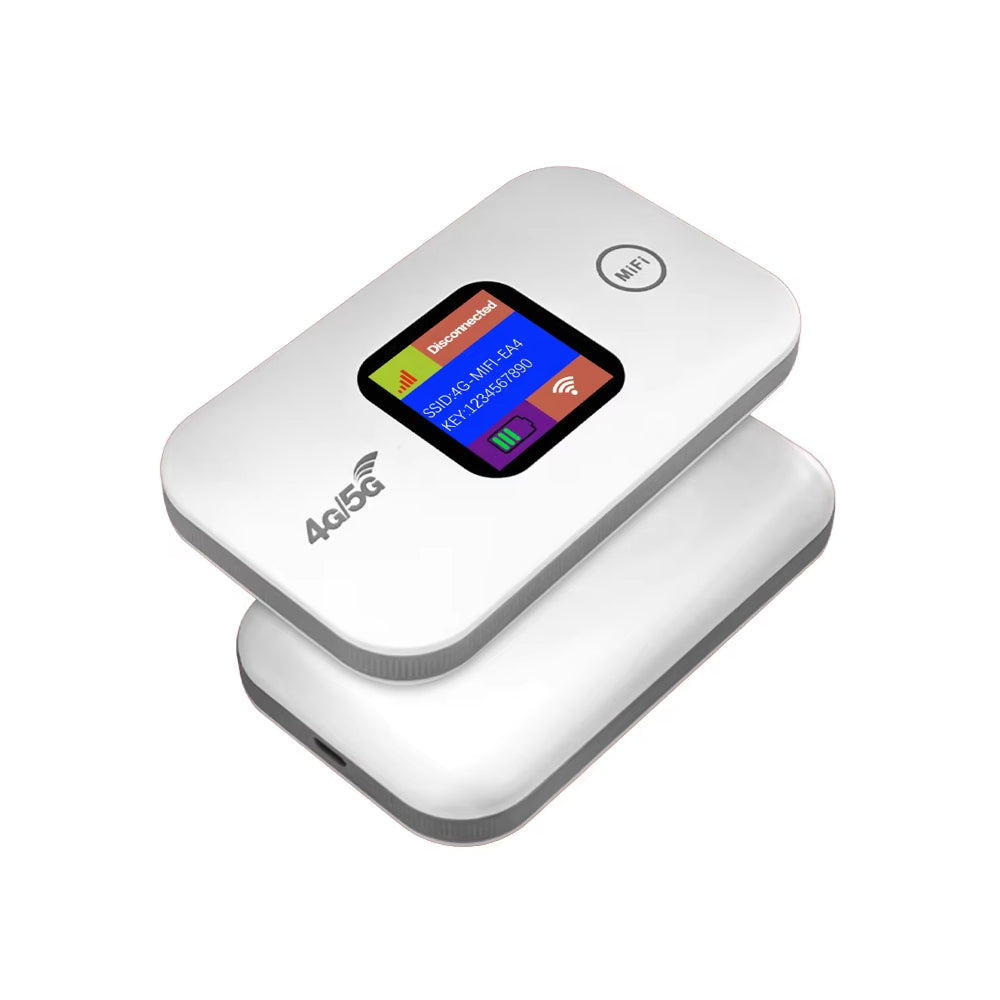 Bevot Routeur WiFi Portable 4G LTE Pocket Écran LED Couleur - مودم وجهاز واي فاي محمول بشاشة ذكية وبطارية