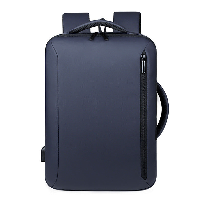 Sac à Dos Business Voyage pour Homme Convertible en Sac à Main Poche Extensible Bleu SACHM01BL - حقيبة ظهر للرجال متعددة الاستخدامات للكمبيوتر المحمول