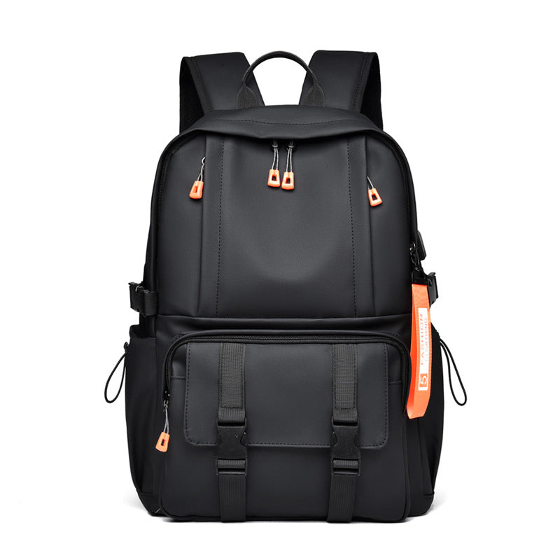 Sac à Dos Ergonomique et Imperméable Port USB Intégré Noir SACHM02N - حقيبة ظهر متعددة الوظائف للعمل والسفر مع منفذ شحن
