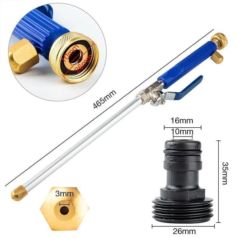 Pistolet à eau haute pression avec Jet et Embouts de pulvérisation pour Le Lavage de Voiture 46cm