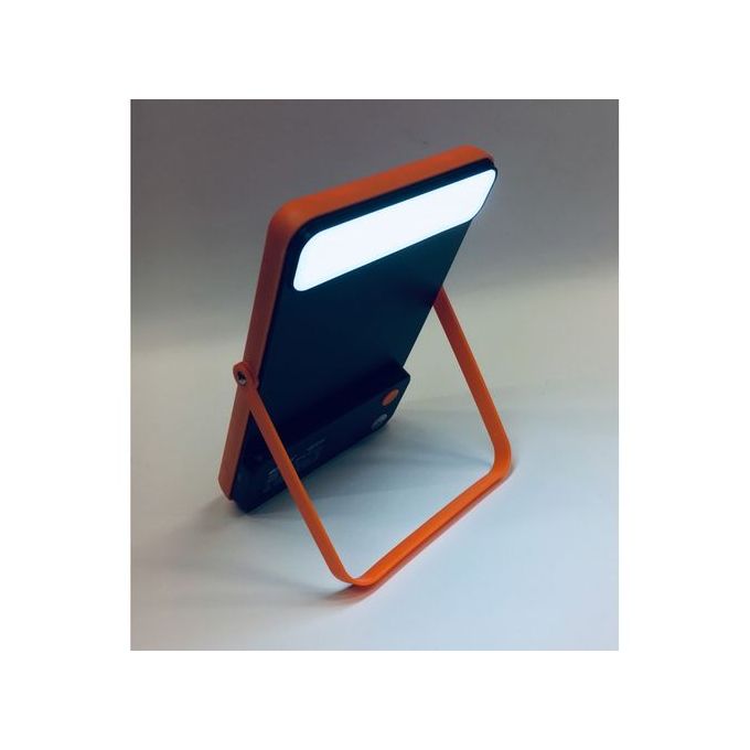 Metama Lampe Energie Solaire 3W + Powerbank (Batterie 3000Mah + Câble Usb)