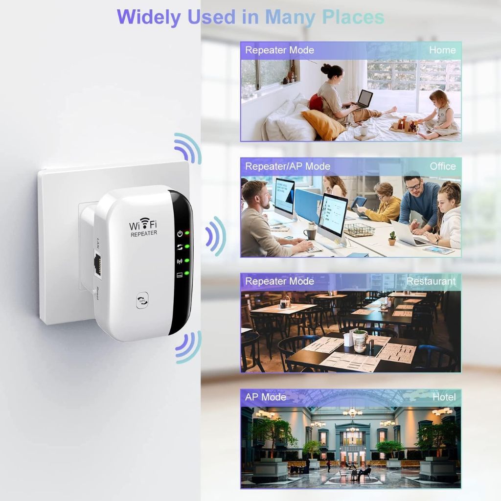 Amplificateur de Signal WiFi 300 Mbps – مقوي إشارة الواي فاي