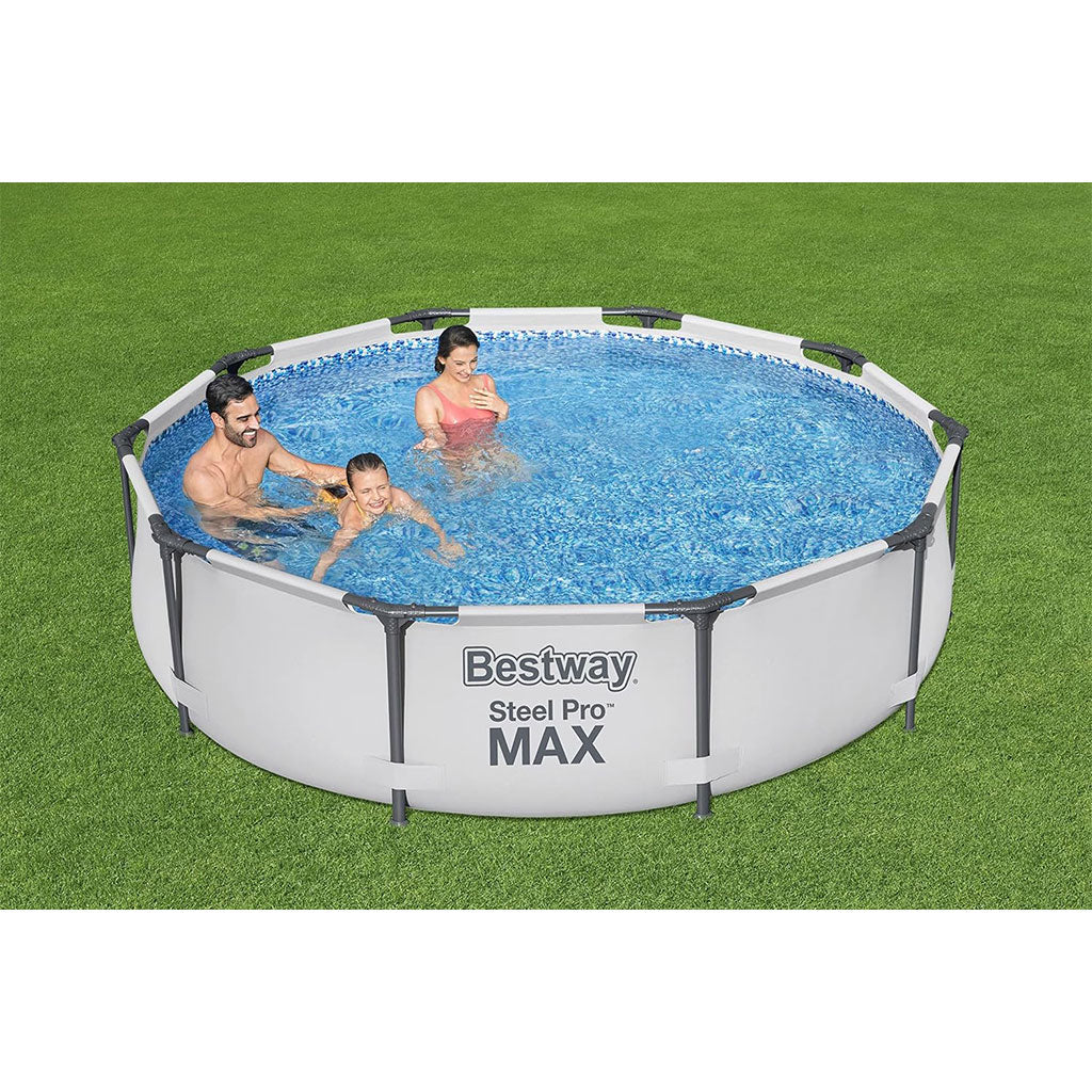 Steel Pro Max™ Piscine Ronde Avec Filtre et Pompe 305x76cm Bestway
