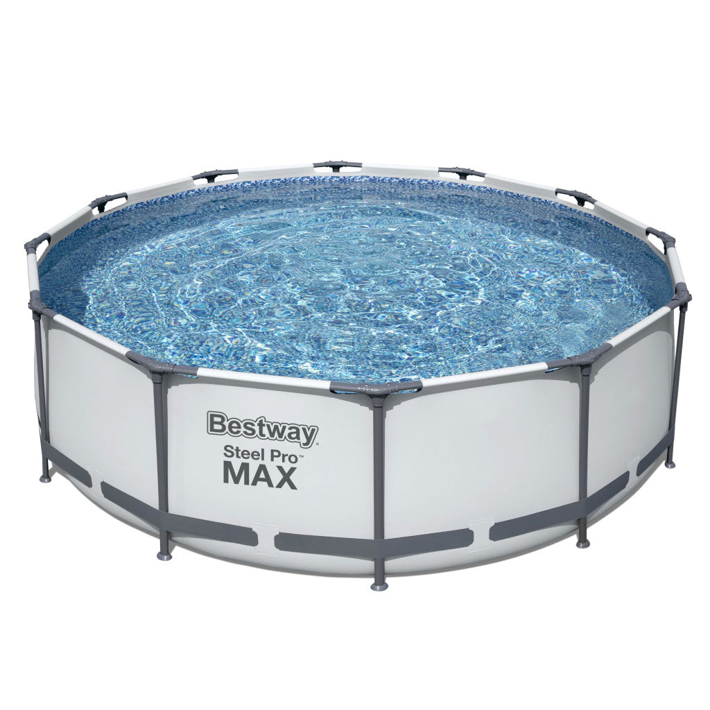 Steel Pro Max™ Piscine Ronde Avec Pompe Filtrante et Echelle 366x10cm Bestway