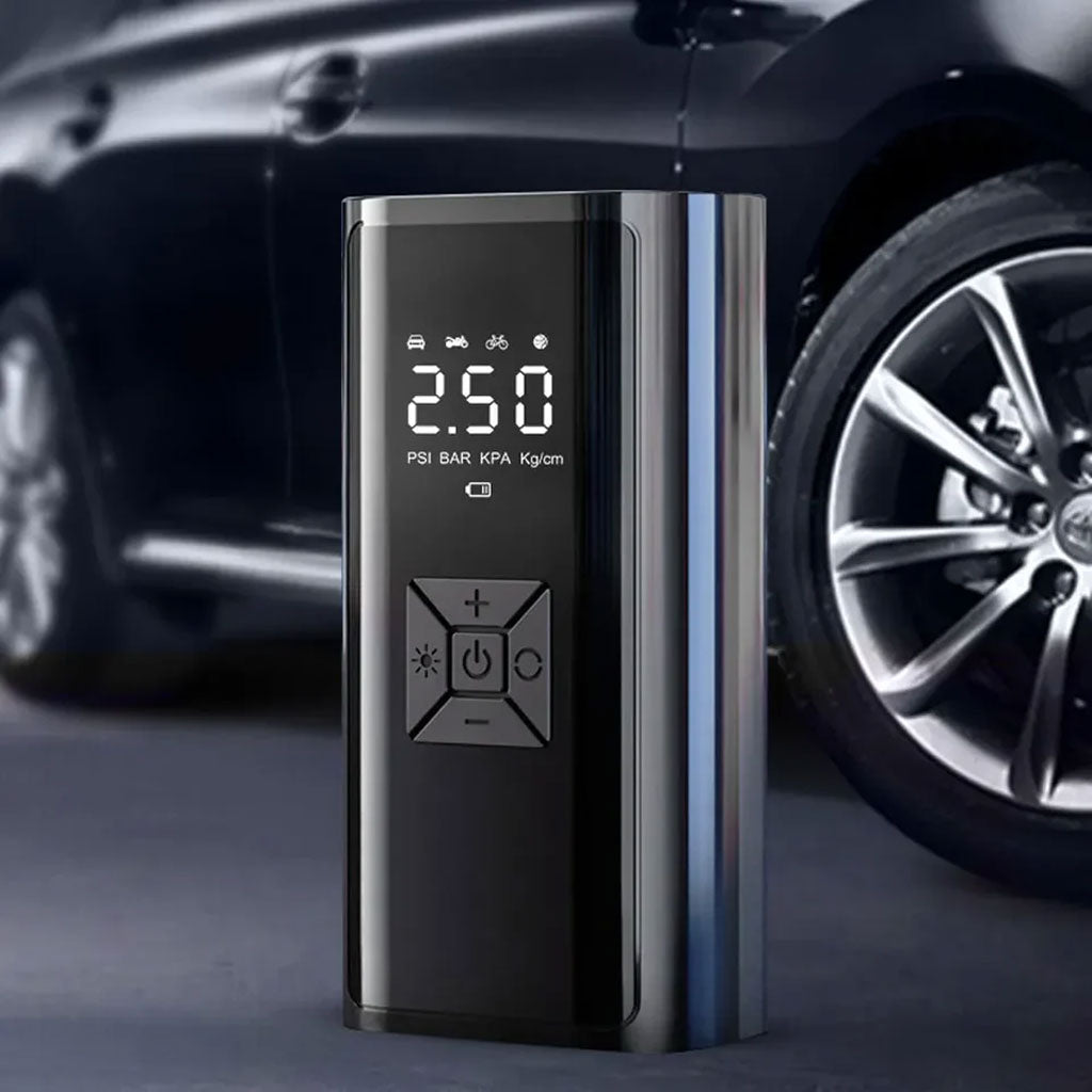 Compresseur d’Air Portatif Digital pour Voiture 12V 150psi – جهاز نفخ العجلات