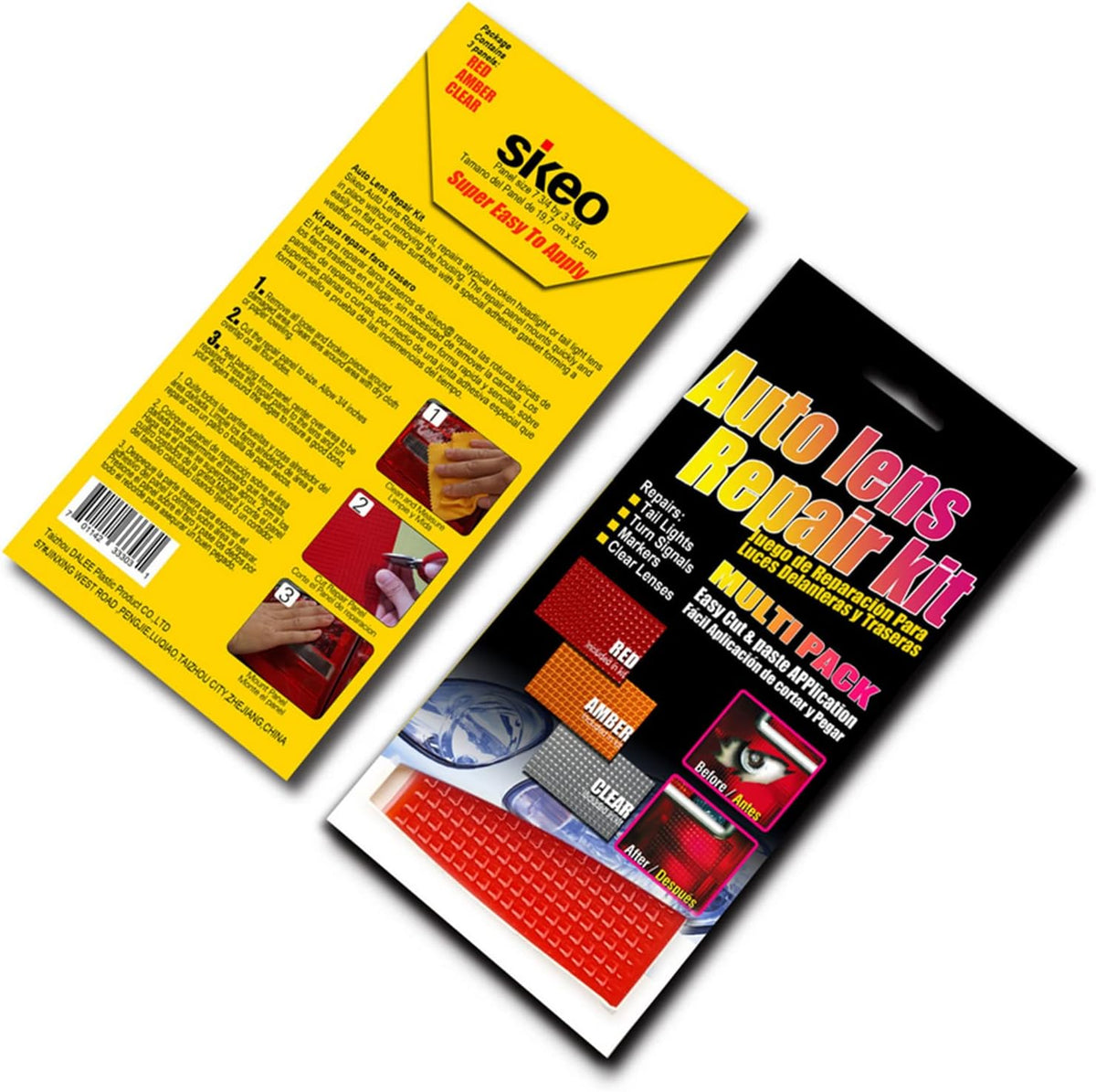 Kit de réparation adhesif Pour feux arrière
