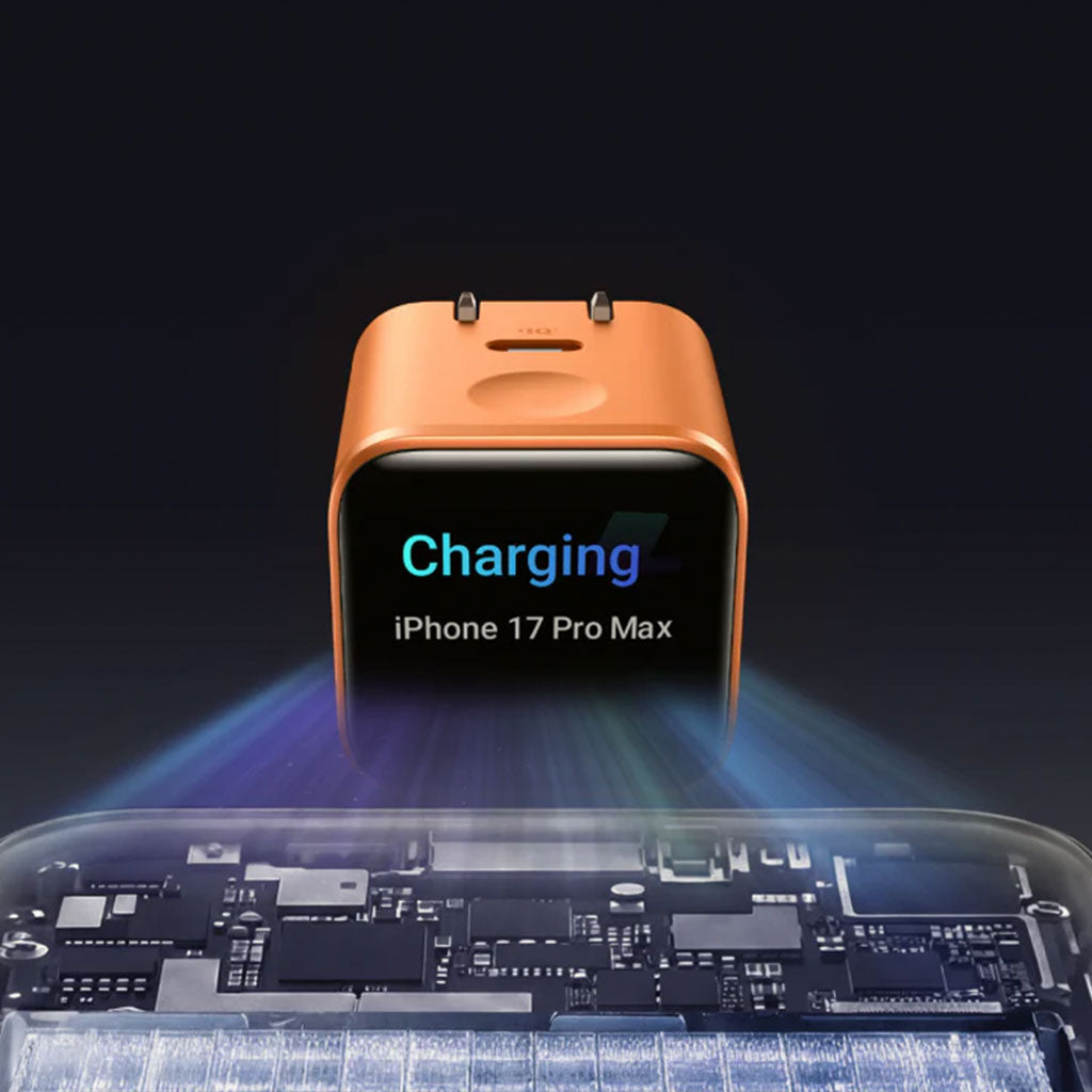 Chargeur Anker Nano 45W GaN avec affichage intelligent (A121D) – شاحن سريع أصلي