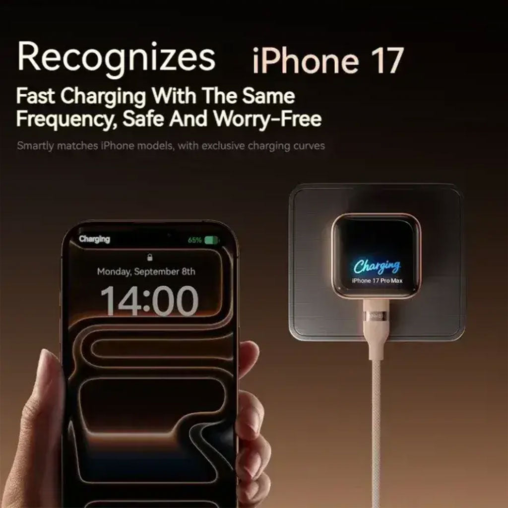 Chargeur Anker Nano 45W GaN avec affichage intelligent (A121D) – شاحن سريع أصلي