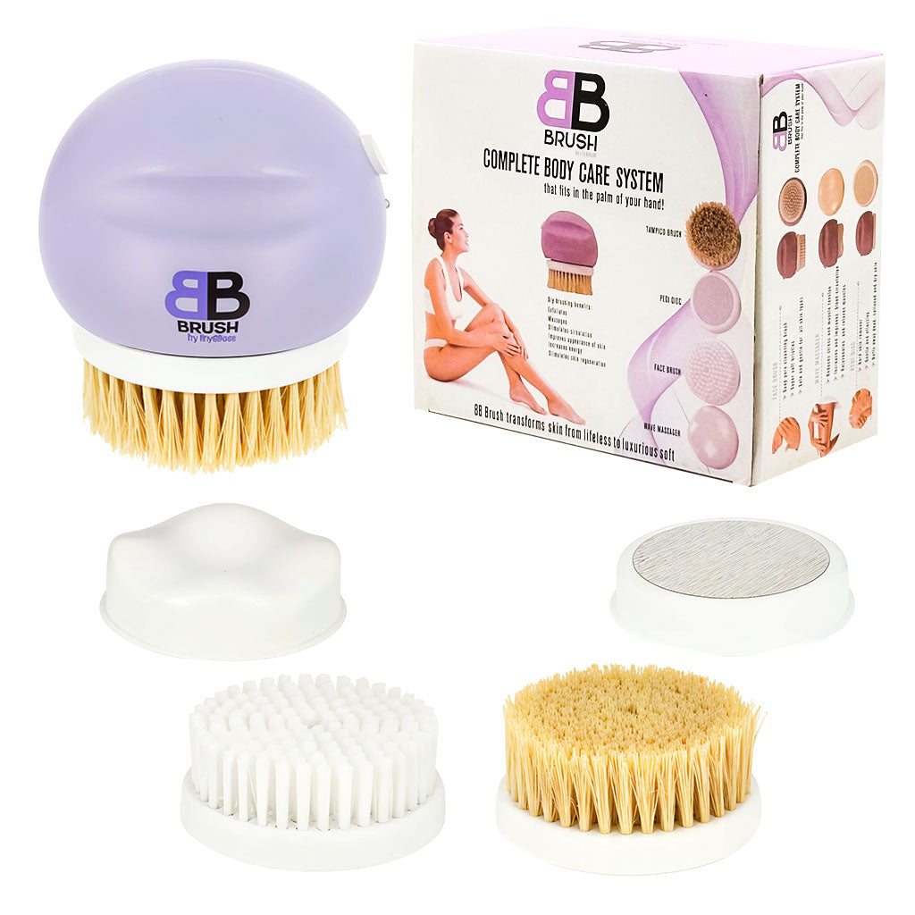 Ensemble de brosses pour soins corporels complets 4 en 1