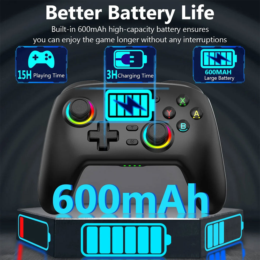 Manette de jeu sans fil pour Multi-plateformes PC/Nintendo/IOS/Android S08
