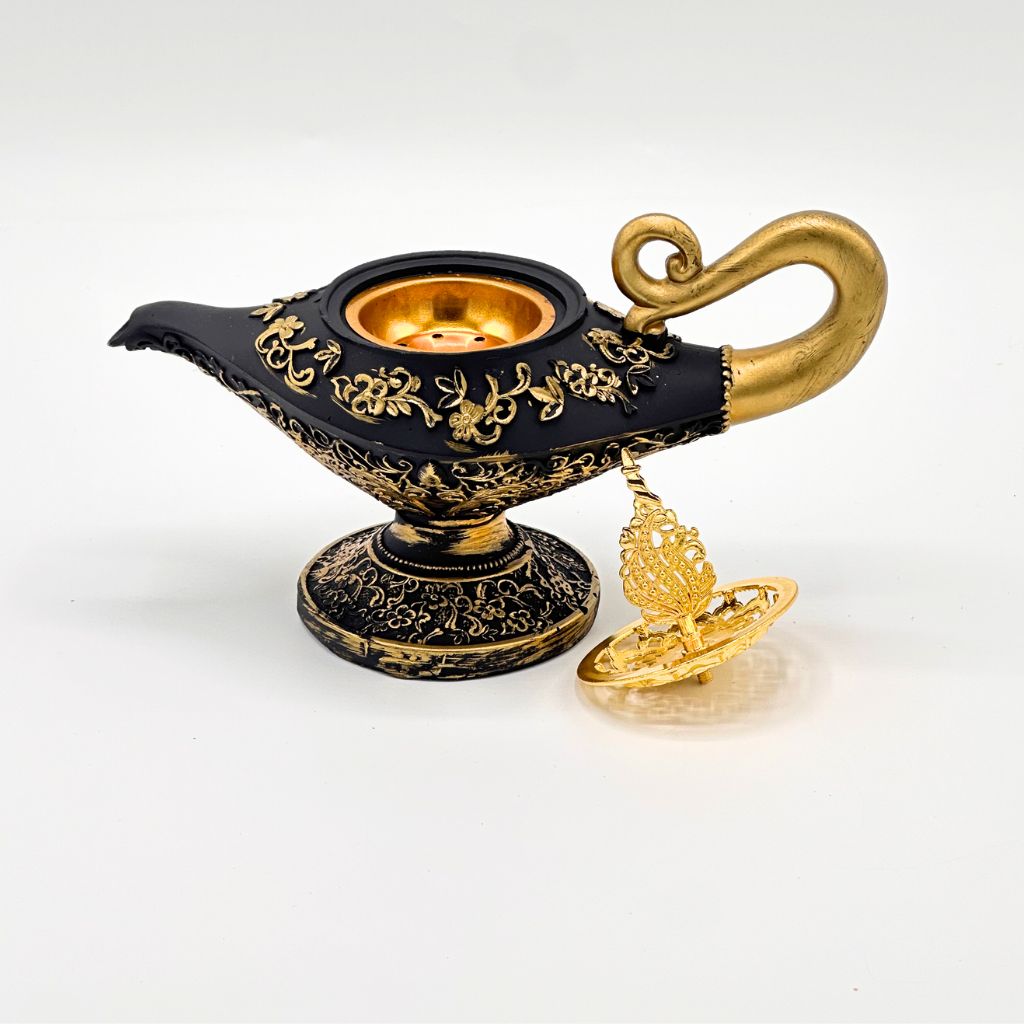 Lanterne d'encens classique Aladin + Cadeux Gratuit – فانوس البخور علاء الدين بتصميم كلاسيكي + بخور هدية مجانية