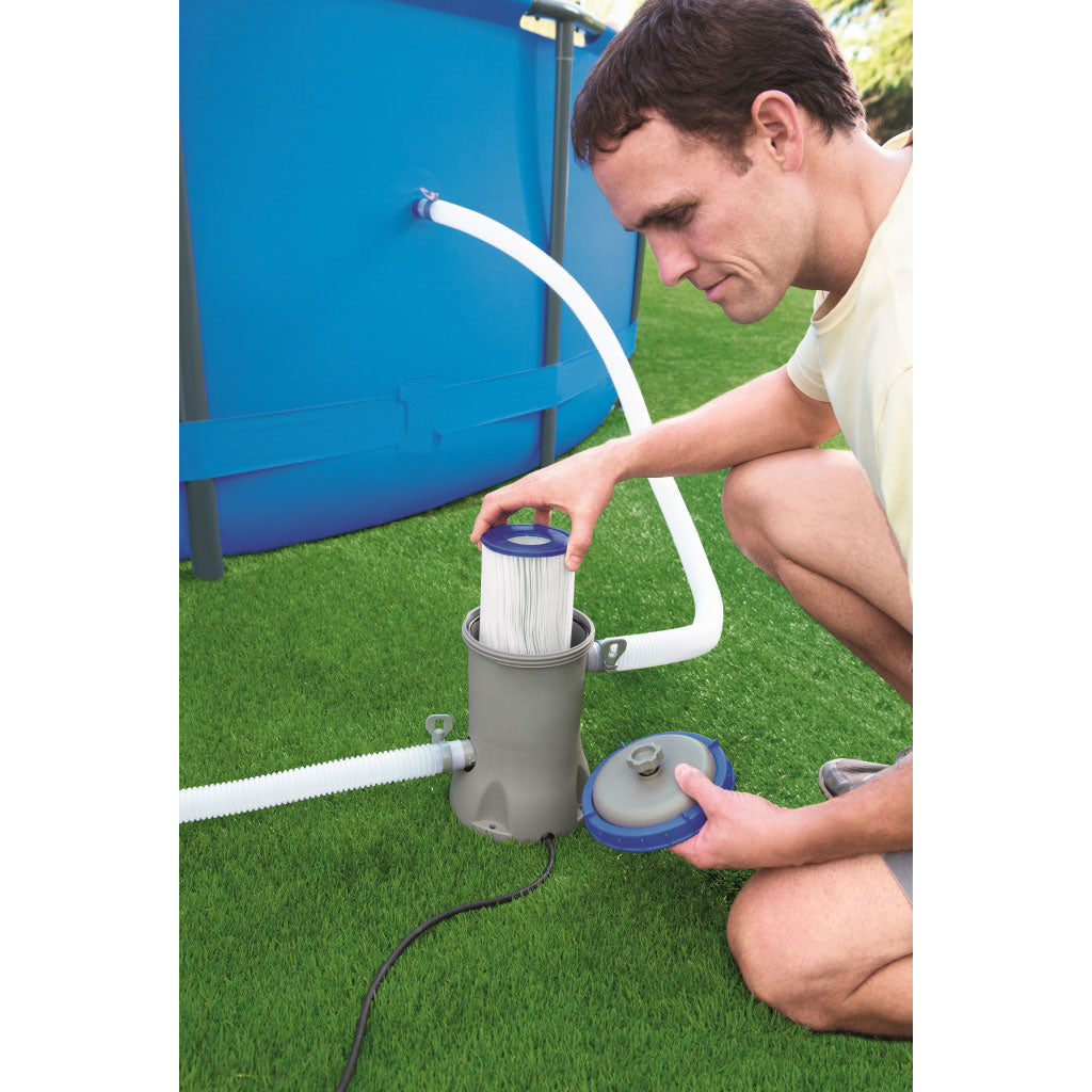 FlowClear Pompe de Filtre à Cartouche 1100-14300L Bestway 58383