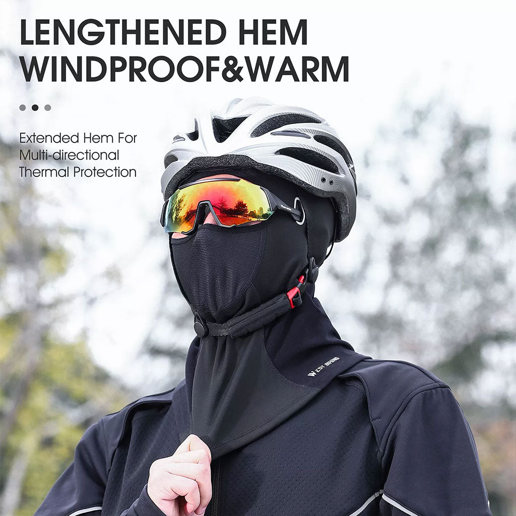 Cagoule Moto d’hiver Professionnel Tissue de Haute Qualité avec Emplacement pour Lunettes – قناع شتوي للدرجات النارية
