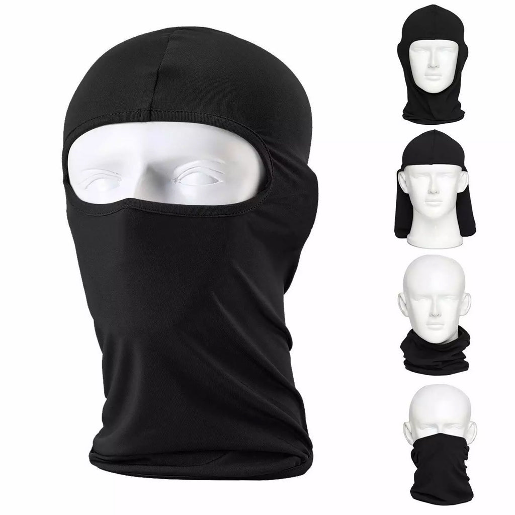 Pack Moto Hiver Cagoule intégrale thermique + Gants Pro Biker respirants avec protections antidérapantes
